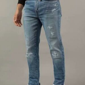 American Eagle Outfitters Blue Bootcut Jeans